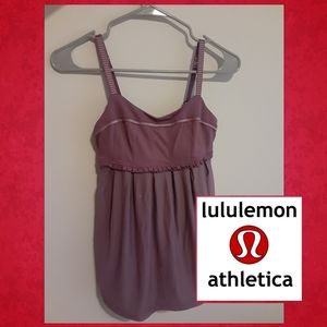 Lululemon light purple tank top